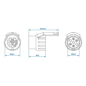 Adaptor remorca de la 7 pini la 13 pini - Img 5
