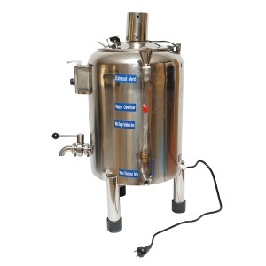 Aparat automat de pasteurizare din inox pentru lapte, sucuri, capacitate 20L 305x350x300mm - Img 3