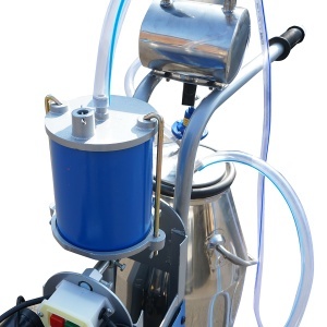 Aparat de muls oi si capre 1 post 550W, 220V bidon inox 25L, grup de muls cu 2 mansoane, presiune vid 45-50 kPa, pulsatii 60-80 cpm - Img 7