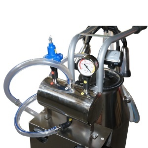 Aparat de muls vaci 1 post 650W, bidon inox 25L, grup de muls cu 4 mansoane, presiune vid 45-50 kPa, pulsatii 60-80 cpm - Img 6