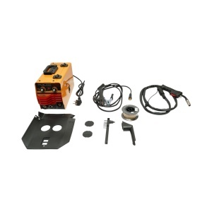 Aparat de sudura invertor 2 in 1 MIG/MMA fara gaz 200A, 220V, afisaj digital, sudare cu electrozi, rola sarma Flux Core E71T-GS inclusa Breckner Germany - Img 16