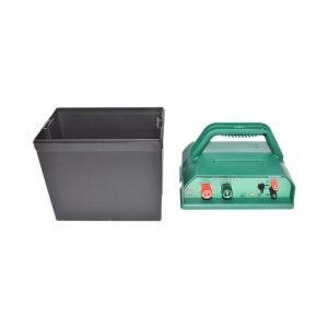 Aparat generator de impulsuri 9-12V 0.38 Joule cu panou solar 10W pentru gard electric Breckner Germany - Img 3