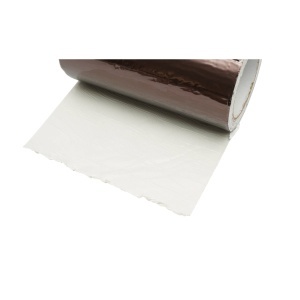 Banda butilica hidroizolanta autoadeziva 200mm x 5m cu folie de aluminiu maro RAL8011 Breckner Germany - Img 9