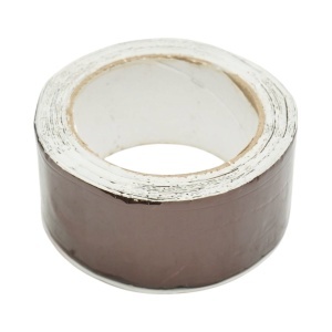 Banda butilica hidroizolanta autoadeziva 50mm x 5m cu folie de aluminiu maro RAL8011 Breckner Germany - Img 3
