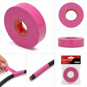 Banda izolatoare roz vinil 19mm x 20m Premium Super Power 33+ HighPower - Img 4