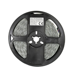 Banda LED PNI 2835RGB, RGB, IP65, silicon, lungime 5 metri, cu telecomanda, alimentator 230 V, dimabil, jocuri de lumini, 270 LED-uri tip 2835, 12W - Img 7