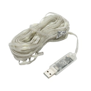 Banda LED smart 2W/m 5V cu telecomanda, control muzical, bluetooth, aplicatie USB, 10m RGB+IC IP68 Breckner Germany - Img 4