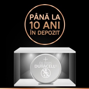 Baterii Duracell Specializate Lithiu, DL/CR2025, 2 buc cod 5003990 - Img 4