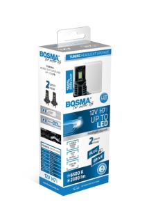 Bec LED H7 12V până la 2300 Lm Alb 6500K CANBUS Set 2 buc