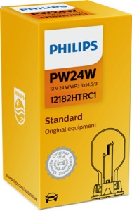Bec , PW24W 12V 24W, WP3,3X14,5/3 , PHILIPS - Img 2