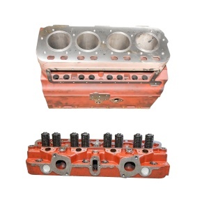 Bloc motor pe semering cu chiulasa asamblata pentru tractor UTB U-650 2402.01.0306 / 110.02.909 - Img 2