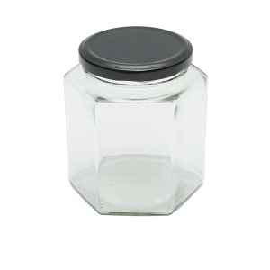 Borcan din sticla cu capac pentru miere 730ml - Img 1