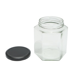 Borcan din sticla cu capac pentru miere 730ml - Img 2