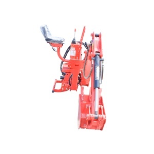 Brat excavator pentru tractor 25-50CP rotatie 180 grade, adancime excavare 2.2m 570Kg Breckner Germany - Img 6