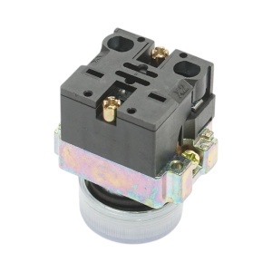 Buton indicator LED alb 220V LAY5 Breckner Germany - Img 4