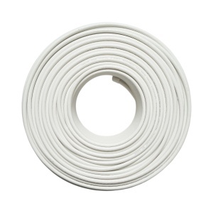 Cablu coaxial CCTV RG59 cupru 0.7mm, 75 Ohm, PVC alb 100m/rola Q5+ - Img 2