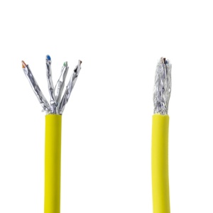 Cablu S/FTP CAT7 PNI SF07, 10Gbps, 1000MHz, pentru internet si sisteme de supraveghere, rola 305m, cupru - Img 5