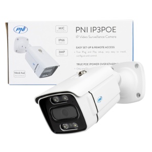 Camera supraveghere video PNI IP3POE cu IP, 3MP, de exterior IP66, microfon incorporat, compatibila cu sistemul de supraveghere POE PNI House IPMAX POE 3 si PNI House IPMAX POE 3LR - Img 3