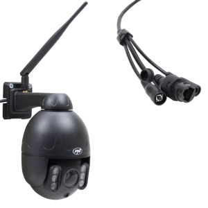 Camera supraveghere video PNI IP655B 5MP WiFi PTZ 5X Zoom optic H265, slot microSD, stand-alone, Night Vision 50m IP66 Alarma detectie miscare Comunicare audio bidirectionala - Img 5