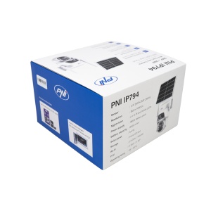 Camera supraveghere video PNI IP794 cu Wi-Fi, PTZ, dual lens 2MP + 2MP, panou solar 5.5W, acumulator bloc 8000mAh - Img 17