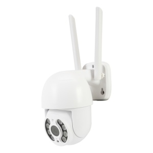 Camera supraveghere video wireless PNI IP458, WiFi, PTZ, 8MP, slot micro SD, stand-alone, alb