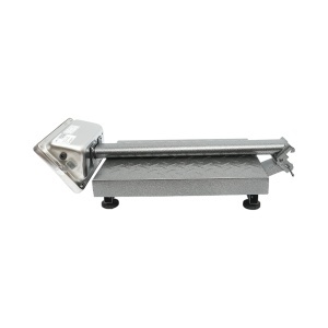 Cantar electronic de podea 150kg tip platforma 400x300mm cu brat pliabil, afisaj LCD Breckner Germany - Img 4