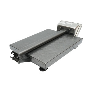 Cantar electronic de podea 350kg tip platforma 500x400mm cu brat pliabil, afisaj LCD Breckner Germany - Img 5