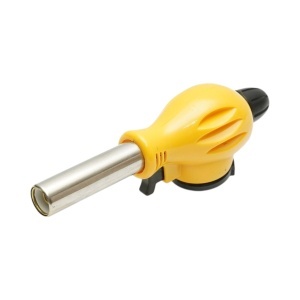 Cap arzator butelie gaz spray, rotire 360 grade, aprindere piezo, flacara reglabila 1300°C - Img 2