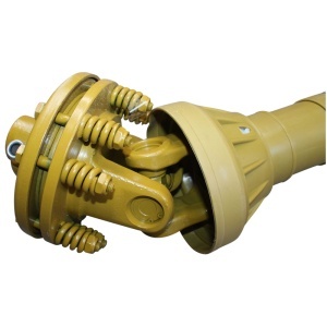 Cardan 1200 mm T5 cu ambreiaj compus din 2 discuri cruce 30,2x80 (teava triunghiulara) 1 3/8 Z=6 - Img 2