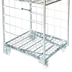 Carucior depozit cu 2 laturi tip container 500Kg - Img 4