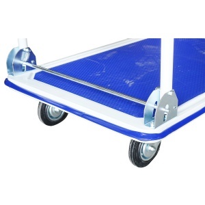 Carucior depozit cu platforma de transport 300Kg 910x610x900mm - Img 6