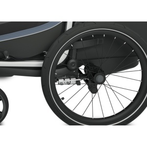 Carucior multisport double Thule Chariot Cab, Dark Gray - Img 6
