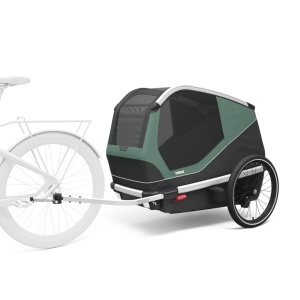Carucior transport caini Thule Bexey L, Hazy Green - Img 2