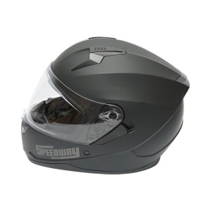 Casca moto integrala negru mat cu viziera transparenta si ochelari de soare, marimea L Arcane II - Img 4