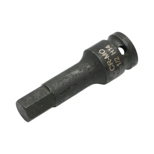 Cheie tubulara de impact bit hexagonal H14, 78mm, patrat 1/2 inch Cr-Mo Breckner Germany - Img 2