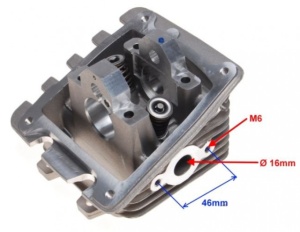 Chiulasa Piaggio Zip 4T 50cc - Img 3
