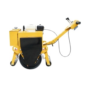 Cilindru compactor 200kg cu tamburi 450mm si motor benzina HONDA GX160 5.5CP, pornire manuala - Img 4