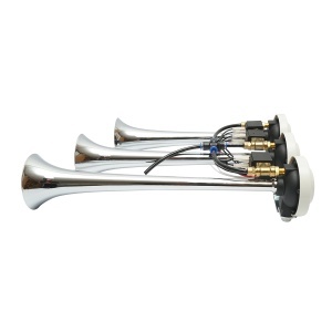 Claxon 3 trompete 24V pentru compresor de aer - Img 3