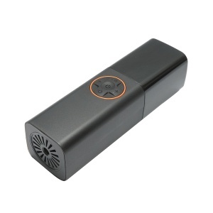 Compresor aer smart portabil digital LED 12V/70W, lanterna LED, functie setare oprire automata, accesorii incluse - Img 4
