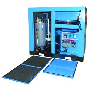 Compresor cu surub 55KW/ 75CP, 9.5mc/min cu uscator Breckner Germany - Img 5