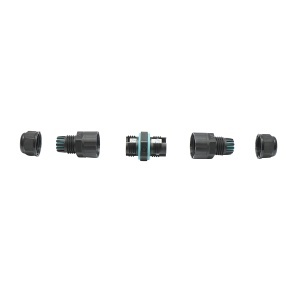 Conector cablu electric M16, 2P, 15A/250V IP67 Leader - Img 3