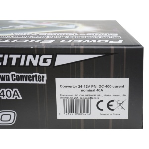 Convertor 24-12V PNI DC-400 curent nominal 40A - Img 5