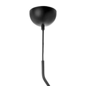 Corp de iluminat suspendat ADVITI BOLA 1P AD-LD-6221BE27, E27, maxim 60W, negru - Img 3