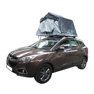 Cort auto impermeabil pentru 2 persoane, prindere pe plafon cu plaforma si scara - Img 1