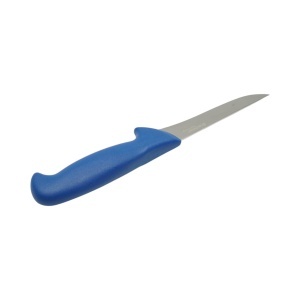 Cutit dezosat ingust profesional 13cm, lama otel 5Cr15MoV, maner Nylon albastru Breckner Germany - Img 5