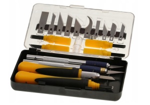 Cutite si daltite modelistice de precizie – set 22 bucati - Img 5