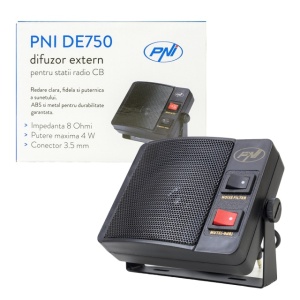 Difuzor extern PNI DE750 pentru statii radio CB, 8 Ohmi, 4 W, difuzor 3 inch, jack 3.5 mm - Img 8