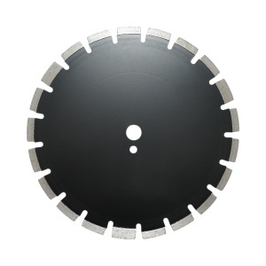 Disc diamantat segmentat 350x25.4mm, A40 segment 12mm pentru asfalt, beton proaspat Breckner Germany - Img 2