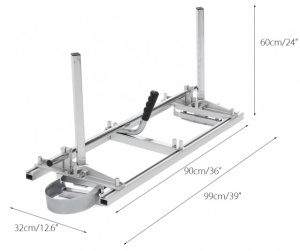 Dispozitiv pentru facut cherestea 36" (90cm) Farmertec - Img 2