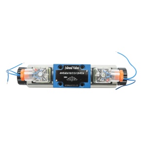 Electrovalva directionala 12VDC 25W pentru 6 cai control debit instalatii hidraulice HDQX126J 4WE6J61B CG12N9Z4 - Img 3